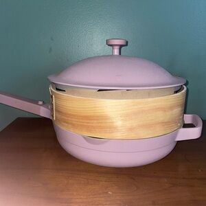 Lavender Always Pan with Steamer
